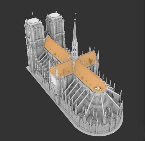 光固化3D打印機復原巴黎圣母院，為今后修復提供借鑒